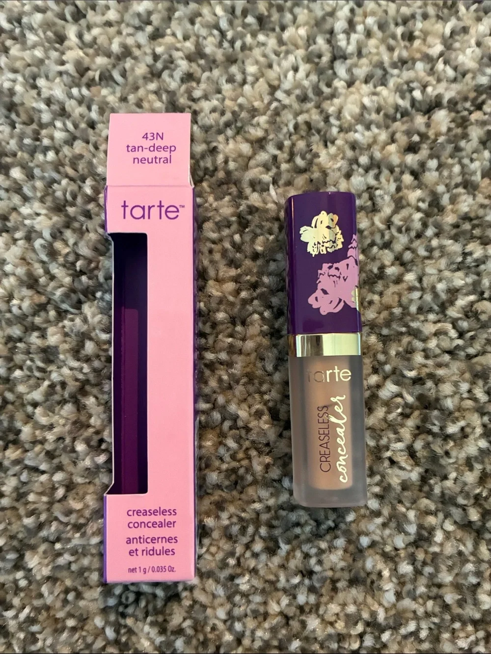 Tarte Creaseless Concealer 43N Tan Deep Neutral